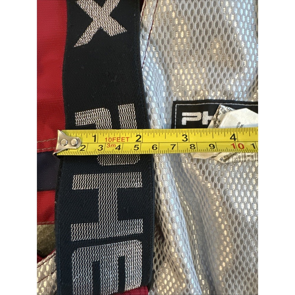PHENIX Jacket Overalls Set Diaplex Waterproof Technology Size‎ M Red/White Heavy - Picture 11 of 16